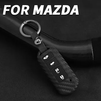 Silikagel klíče případě pro Mazda 2 3 6 | Atenza Axela Demio 2015 CX5 2016 CX7 2017 2018 2019 2020 Auto příslušenství